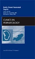 Cover: Early Onset Neonatal Sepsis, An Issue of Clinics in Perinatology: Volume 37-2 - Saunders