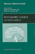 Cover: Women's Mental Health, An Issue of Psychiatric Clinics: Volume 33-2 - Saunders