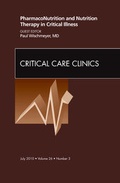 Abbildung von: PharmacoNutrition and Nutrition Therapy in Critical Illness, An Issue of Critical Care Clinics: Volume 26-3 - Saunders