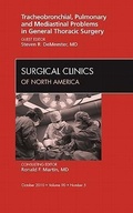 Bild: Tracheobronchial, Pulmonary and Mediastinal Problems in General Thoracic Surgery An Issue of Surgical Clinics: Volume 90-5 - Saunders