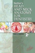 Cover: Netter's Head and Neck Anatomy for Dentistry - Saunders