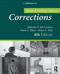 Abbildung von: Briefs of Leading Cases in Corrections - Anderson Publishing