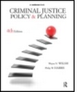 Cover: Criminal Justice Policy and Planning - Anderson Publishing