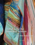 Cover: Statistics for the Behavioral Sciences - W.H.Freeman & Co Ltd