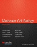 Cover: Molecular Cell Biology - W.H.Freeman & Co Ltd