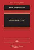 Cover: Administrative Law - Wolters Kluwer Law & Business