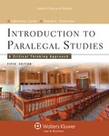 Cover: Introduction to Paralegal Studies - Aspen Publishers Inc.,U.S.