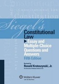Cover: Siegel's Constitutional Law - Aspen Publishers Inc.,U.S.