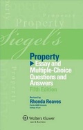 Cover: Siegel's Property - Aspen Publishers Inc.,U.S.