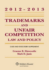 Abbildung von: Trademarks and Unfair Competition - Aspen Publishers Inc.,U.S.