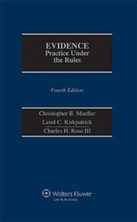 Enlarge image Cover: Evidence - Aspen Publishers Inc.,U.S.