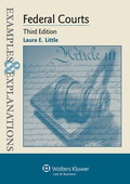 Cover: Examples & Explanations for Federal Courts - Aspen Publishers Inc.,U.S.