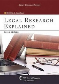 Abbildung von: Legal Research Explained - Aspen Publishers Inc.,U.S.