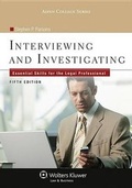 Cover: Interviewing & Investigating - Aspen Publishers Inc.,U.S.