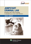 Cover: Jumpstart Criminal Law - Wolters Kluwer Law & Business