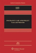 Cover: Insurance Law and Policy - Aspen Publishers Inc.,U.S.