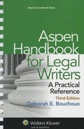 Cover: Aspen Handbook for Legal Writers - Aspen Publishers Inc.,U.S.