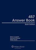 Cover: 457 Answer Book, Sixth Edition - Aspen Publishers Inc.,U.S.