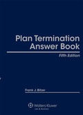Cover: Plan Termination Answer Book - Aspen Publishers Inc.,U.S.