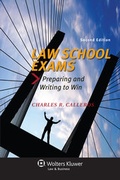 Cover: Law School Exams - Aspen Publishers Inc.,U.S.