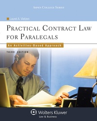 Abbildung von: Practical Contract Law for Paralegals - Aspen Publishers Inc.,U.S.