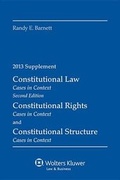 Cover: Recent Developments in Constitutional Law, Second Edition, 2013 Supplement - Aspen Publishers Inc.,U.S.