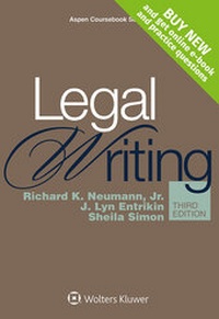 Enlarge image Cover: Legal Writing - Wolters Kluwer Law & Business