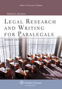 Abbildung von: Legal Research and Writing for Paralegals - Aspen Publishers Inc.,U.S.