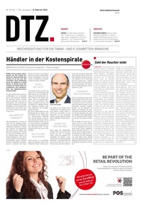 Abbildung von: Die Tabak Zeitung (DTZ) - Konradin Mediengruppe