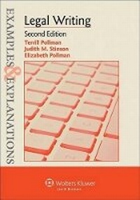 Enlarge image Cover: Examples & Explanations for Legal Writing - Aspen Publishers Inc.,U.S.
