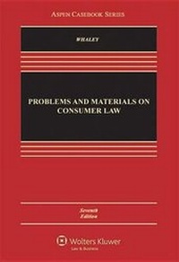 Abbildung von: Problems and Materials on Consumer Law - Aspen Publishers Inc.,U.S.