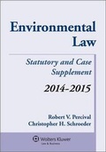 Cover: Environmental Law 2014-2015 Case & Statutory Supplement - Aspen Publishers Inc.,U.S.