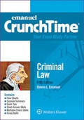 Cover: Emanuel Crunchtime for Criminal Law - Aspen Publishers Inc.,U.S.