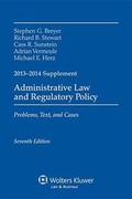 Cover: Administrative Law and Regulatory Policy - Aspen Publishers Inc.,U.S.