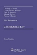 Cover: Constitutional Law, Seventh Edition, 2014 Supplement - Aspen Publishers Inc.,U.S.