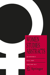 Abbildung von: Women Studies Abstracts - Springer