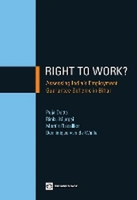 Enlarge image Cover: Right to Work? - World Bank Publications