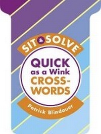 Enlarge image Cover: Sit & Solve (R) Quick as a Wink Crosswords - Sterling