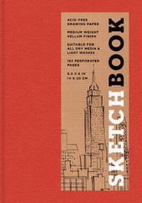 Enlarge image Cover: Sketchbook (Basic Small Bound Red) - Sterling