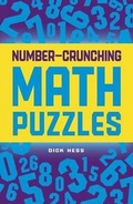 Cover: Number-Crunching Math Puzzles - Sterling