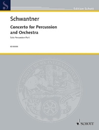 Abbildung von: Concerto for Percussion and Orchestra: Percussion Solo Part (Revised) - Hal Leonard Publishing Corporation