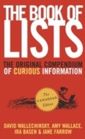 Cover: The Book of Lists - Seal Books