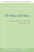 Cover: On Value and Values - iUniverse