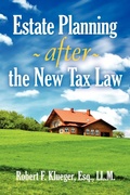 Cover: Estate Planning After the New Tax Law - Xlibris