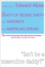 Cover: Three Plays by Edward Albee: The Death of Bessie Smith, the Sandbox, the American Dream - Overlook Press