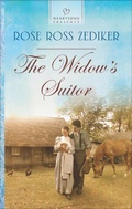 Cover: The Widow's Suitor - Love Inspired Heartsong Presents