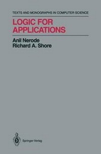 Enlarge image Cover: Logic for Applications - Springer