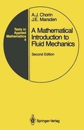Cover: A Mathematical Introduction to Fluid Mechanics - Springer