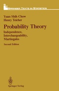 Cover: Probability Theory - Springer