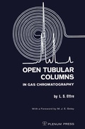 Cover: Open Tubular Columns in Gas Chromatography - Springer